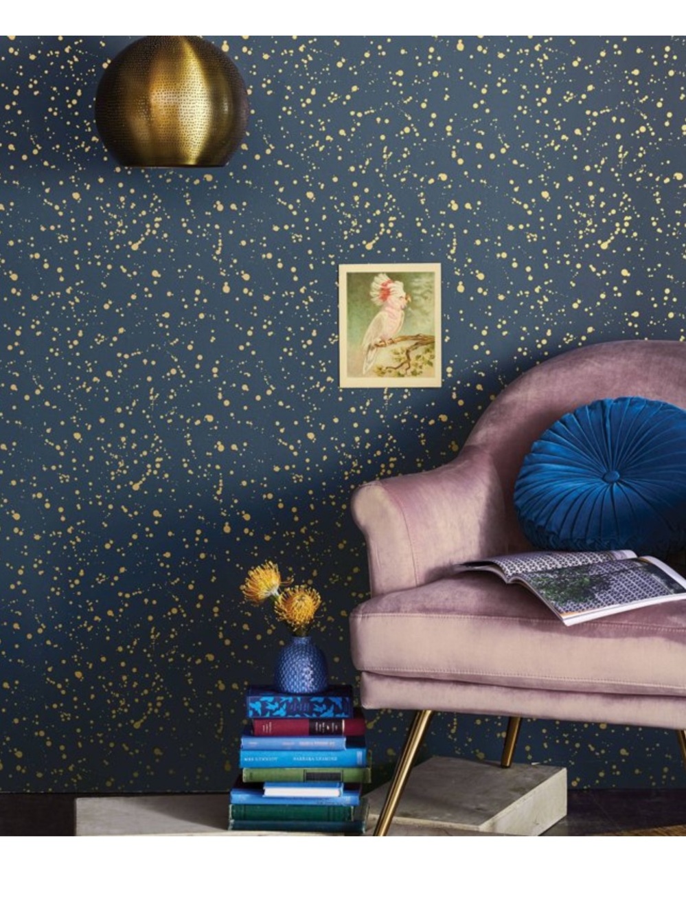 Opalhouse - The Celestial Compass and Karat Wallpaper